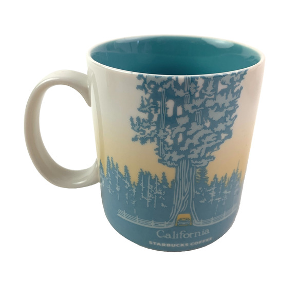 2010 Starbucks California Sequoia Trees Collector Series Mug 16 oz - Picture 3 of 6